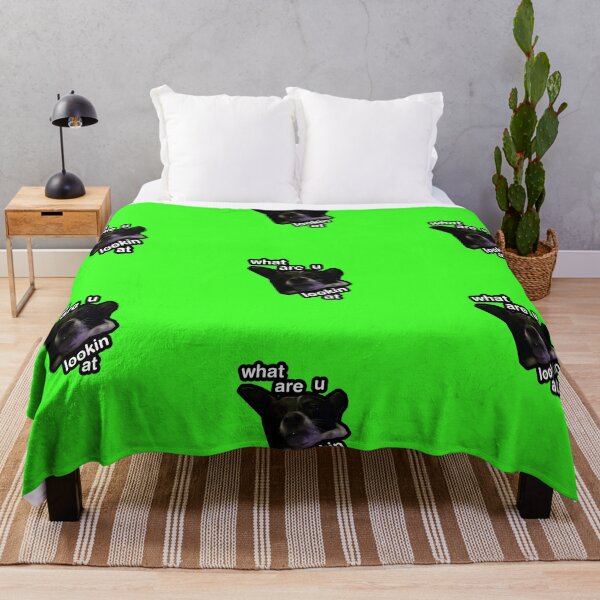 Item preview, what are u lookin at dog green designed and sold by DigiBerryAtlr.