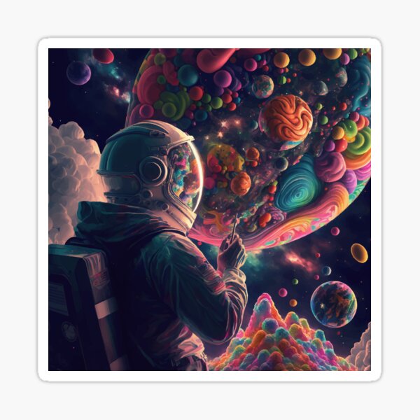 Space Candy Sticker