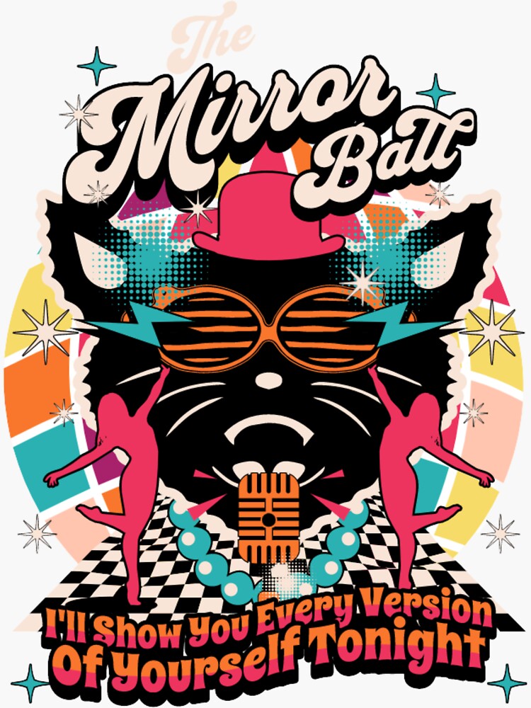 "Mirrorball Taylor Swift Disco Ball" Sticker for Sale by JeweledLife