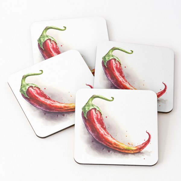 Item preview, Kitchen art - Chilli Pepper designed and sold by EmilyDayDreams.