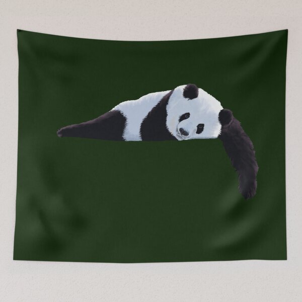 Item preview, DUE TO UNFORTUNATE CIRCUMSTANCES, I AM AWAKE - PANDA Black & White designed and sold by Danicus666.