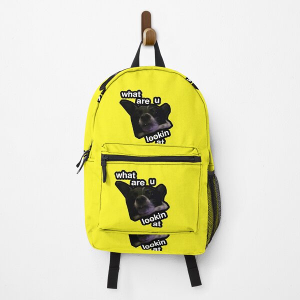 Item preview, what are u lookin at dog yellow designed and sold by DigiBerryAtlr.