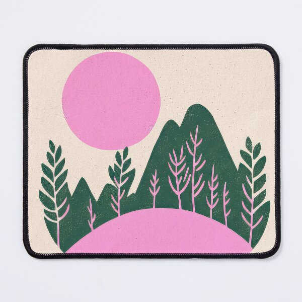 Item preview, Pink Sun Art Retro Pastel Vintage designed and sold by PinkNomad.