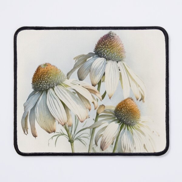Item preview, White Coneflowers  designed and sold by Vanover Designs.