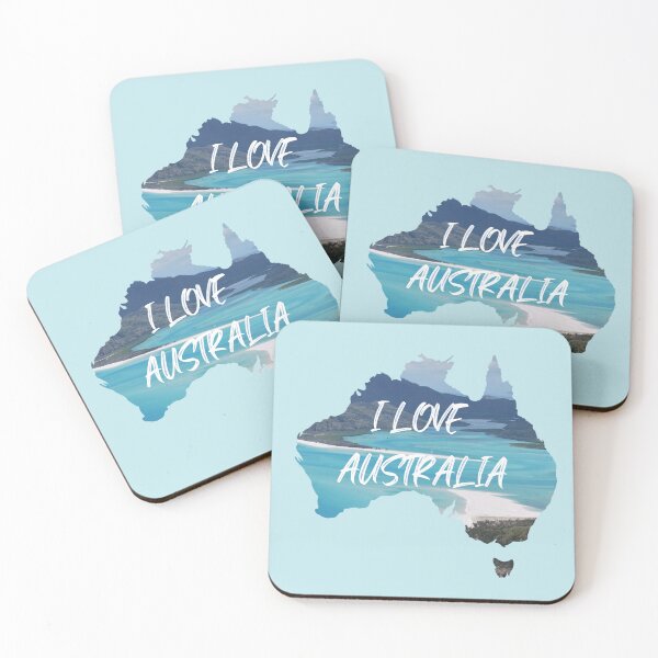 Item preview, I love Australian beaches. designed and sold by Annet KY.