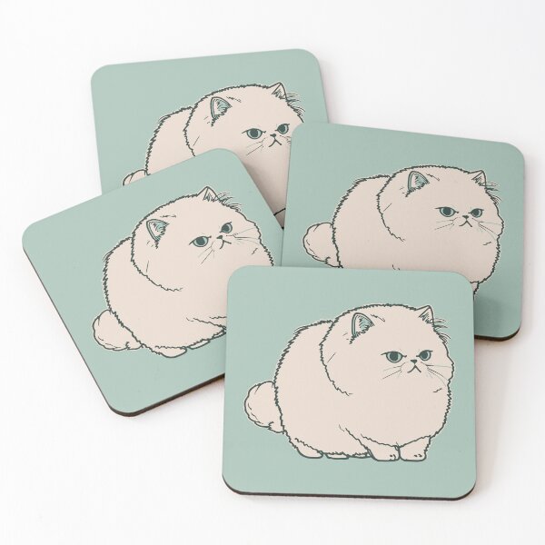 Item preview, Adorable Fluffy Persian Cat designed and sold by MadSwellDesigns.