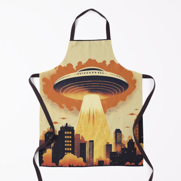 Item preview, UFO Attacks City designed and sold by DougalWear.