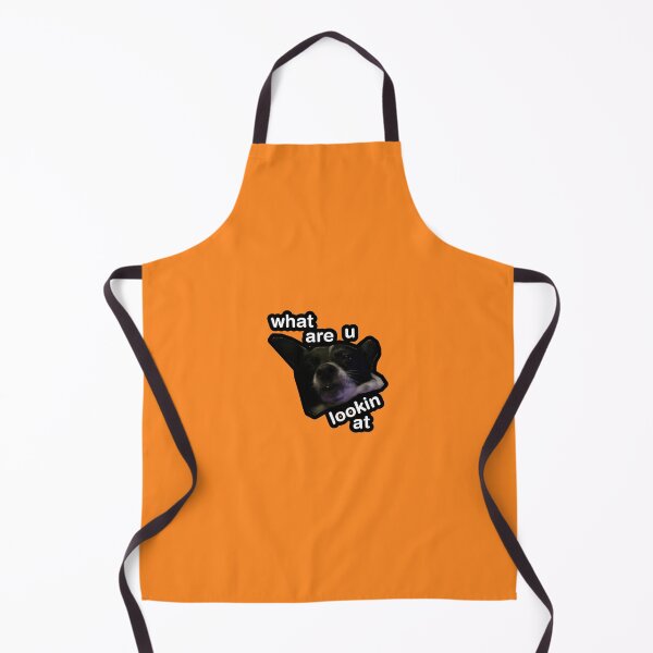 Item preview, what are u lookin at dog orange designed and sold by DigiBerryAtlr.