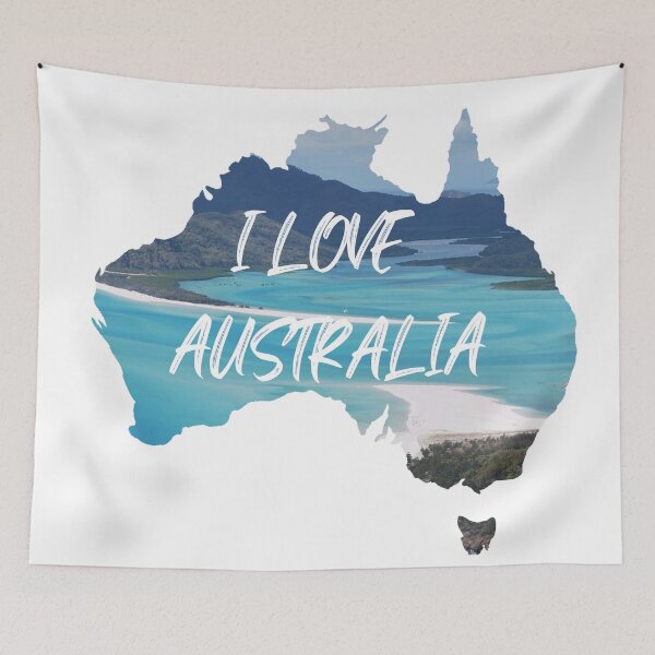 Item preview, I love Australian beaches. designed and sold by Annet KY.
