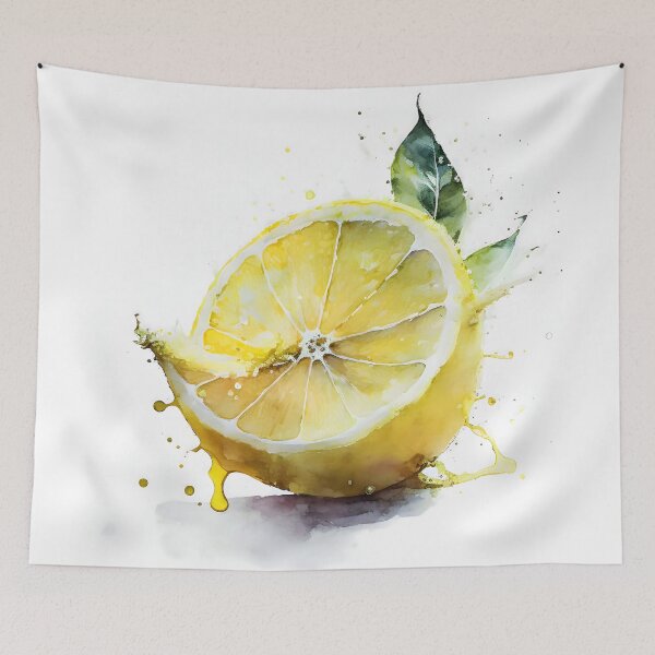 Item preview, Kitchen art - Lemon designed and sold by EmilyDayDreams.