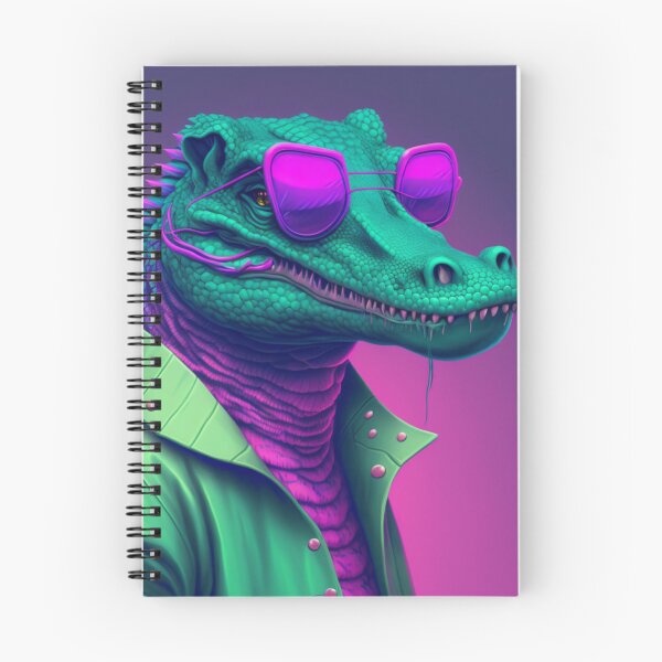 Item preview, Vapor Wave Alligator designed and sold by TheArtfulAllie.