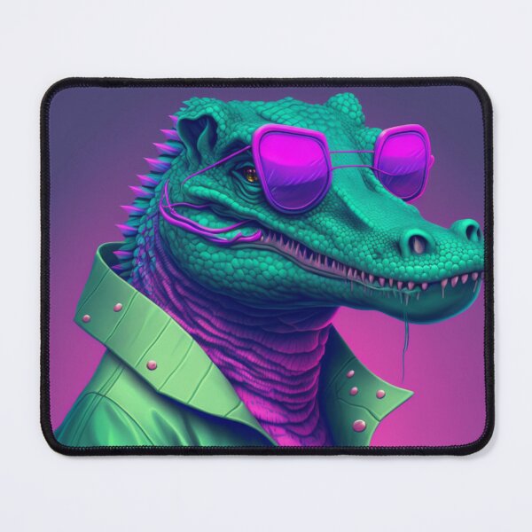Item preview, Vapor Wave Alligator designed and sold by TheArtfulAllie.