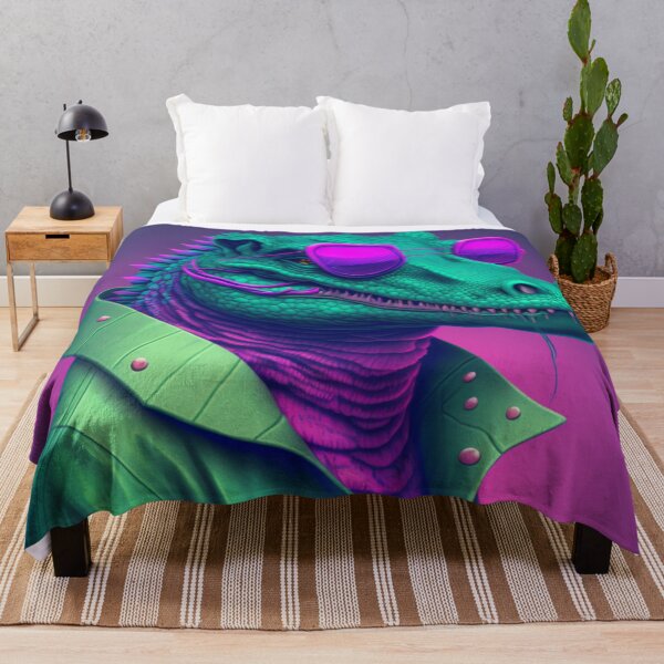 Item preview, Vapor Wave Alligator designed and sold by TheArtfulAllie.