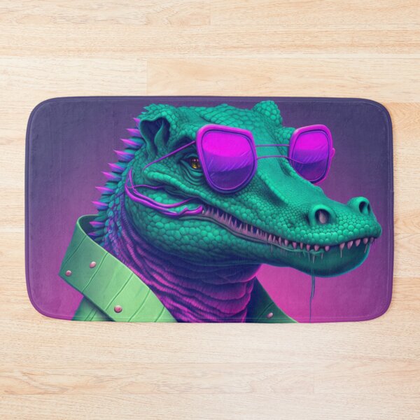 Item preview, Vapor Wave Alligator designed and sold by TheArtfulAllie.