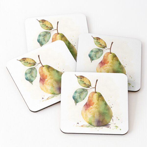 Item preview, Kitchen art - Pear designed and sold by EmilyDayDreams.