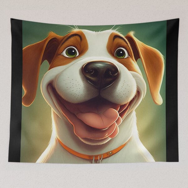 Item preview, Smiling dogs - Dog 3 designed and sold by AB9-Designs.