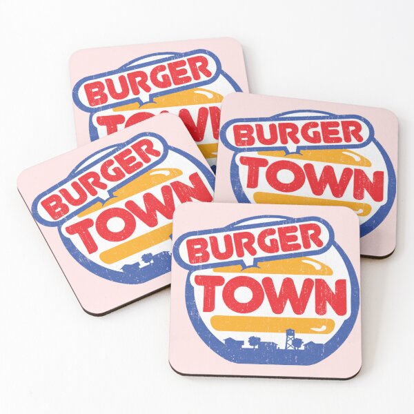 Item preview, burger town shirt designed and sold by ArdethMurray.
