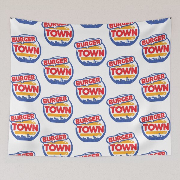 Item preview, burger town shirt designed and sold by ArdethMurray.