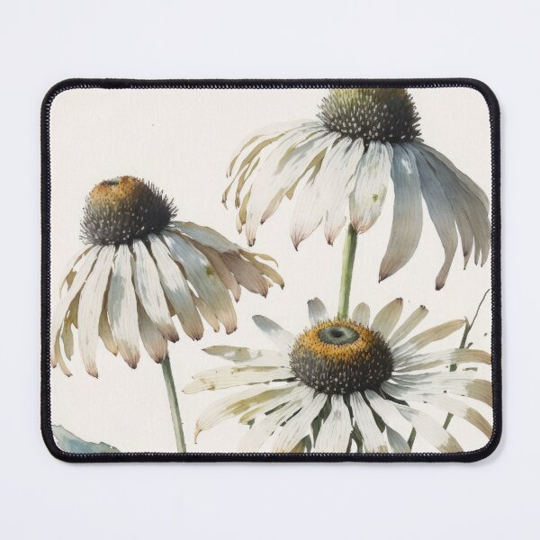 Item preview, White Coneflowers  designed and sold by Vanover Designs.