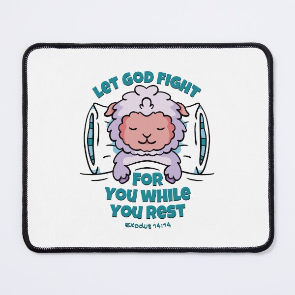 Item preview, Let God Fight For You While You Rest Exodus 14 Verse 14 | 1 Samuel 17 Verse 47 | 2 Chronicles 20 Verse 15 | Bible Art | Scriptures | Christian Typography | Gospel |  designed and sold by MJDezigns.