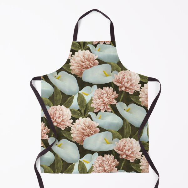 Item preview, Peony Calla In Vintage Color Seamless Pattern Design designed and sold by Tina Veenstra.