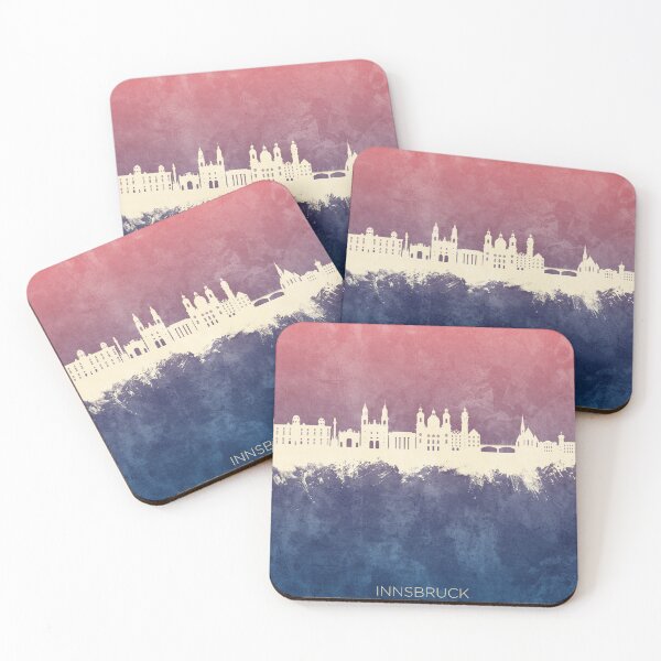 Item preview, Innsbruck Austria Skyline designed and sold by ArtPrints.