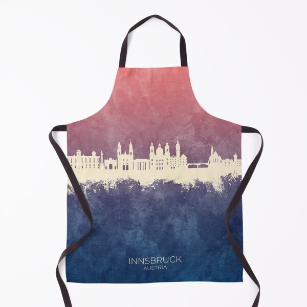 Item preview, Innsbruck Austria Skyline designed and sold by ArtPrints.