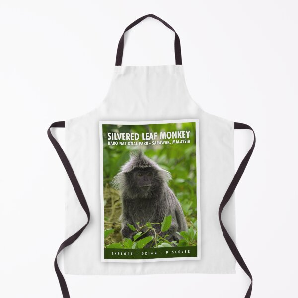 Item preview, Silvered leaf monkey at Bako National Park designed and sold by edojan-nl.