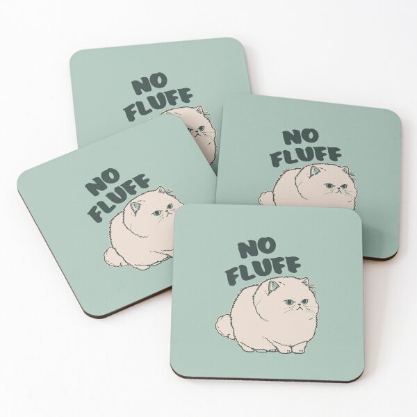 Item preview, No Fluff || Adorable Fluffy Persian Cat designed and sold by MadSwellDesigns.