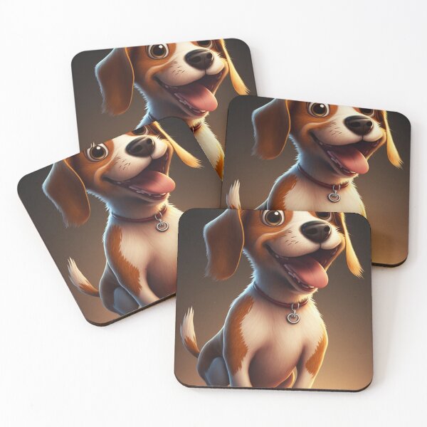 Item preview, Smiling dogs - Dog 7 designed and sold by AB9-Designs.
