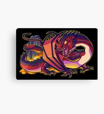 Smaug the terrible Canvas Print
