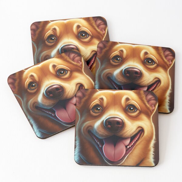 Item preview, Smiling dogs - Dog 8 designed and sold by AB9-Designs.