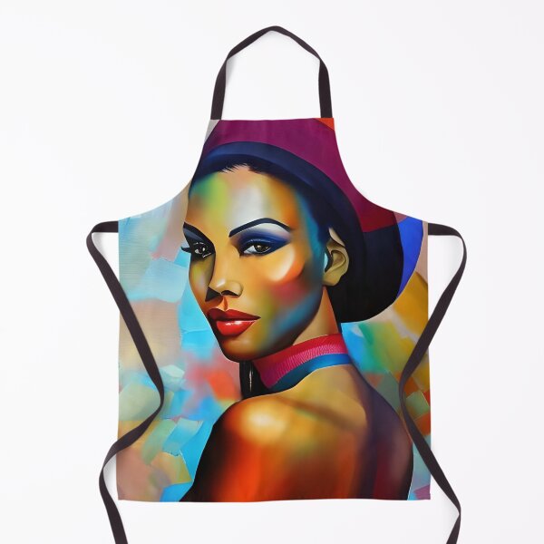 Artikelvorschau, Abstraktes Frauengesicht Galeriedruck Porträt im kubistischen Stil entworfen und verkauft von colortrends.