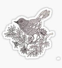 Perching Bird Sticker
