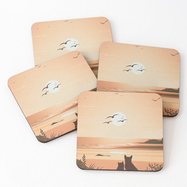 Item preview, Lake Sunset Pet Friends  designed and sold by HappyLifeCreate.