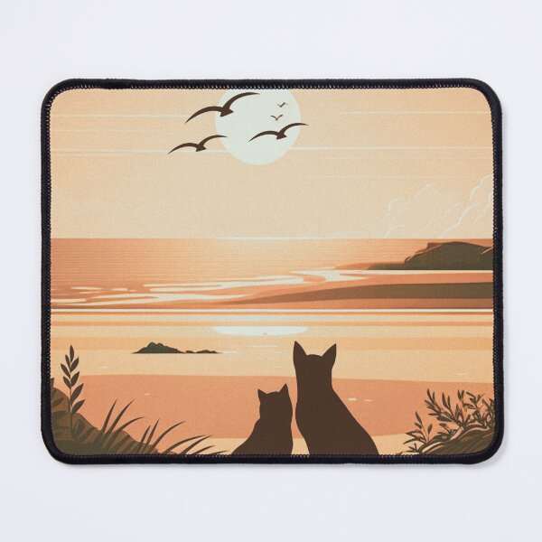 Item preview, Lake Sunset Pet Friends designed and sold by HappyLifeCreate.