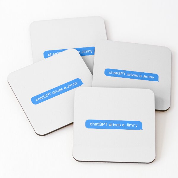 Item preview, ChatGPT Drives a Jimny | Instant Message Sticker designed and sold by stoicjimny.