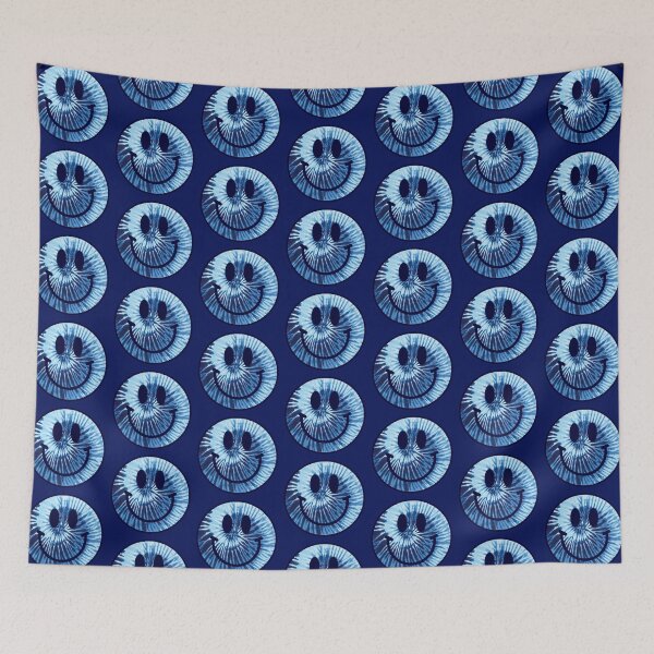 Item preview, BLUE TIE DYE SMILE designed and sold by MNG123.
