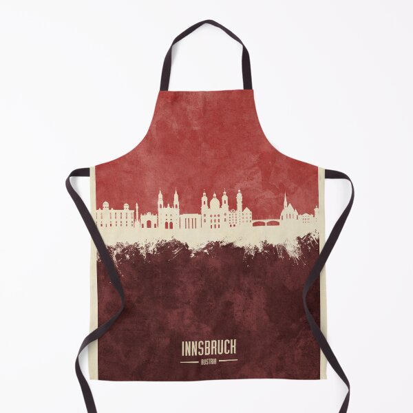 Item preview, Innsbruck Austria Skyline designed and sold by ArtPrints.