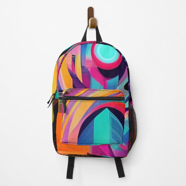 Item preview, Cool Modern Art Sci-Fi Futuristic Retro Neon Aesthetic Cyberpunk designed and sold by CattlettArt.