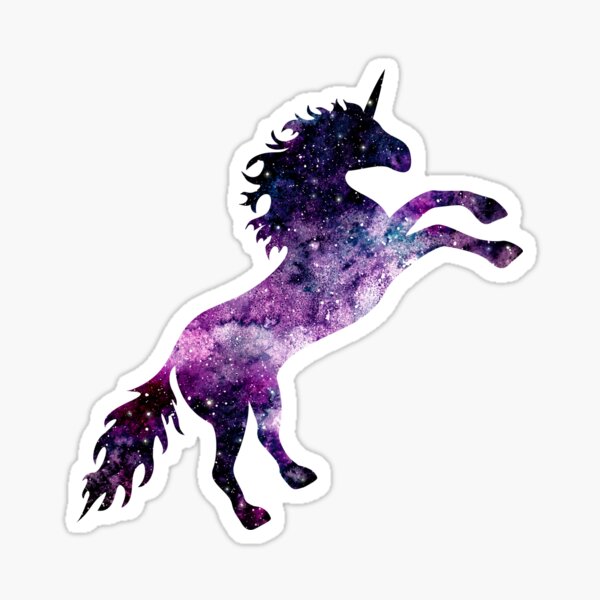 Space Unicorn Stickers Redbubble - space unicorn roblox song id