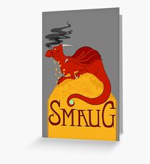 Smaug Greeting Card