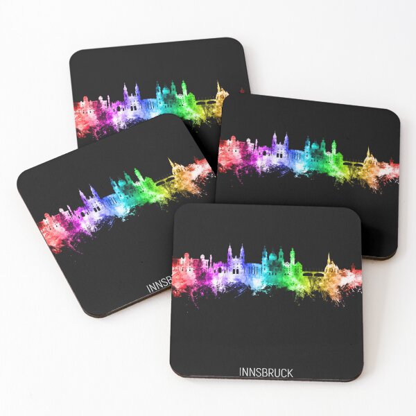 Item preview, Innsbruck Austria Skyline designed and sold by ArtPrints.