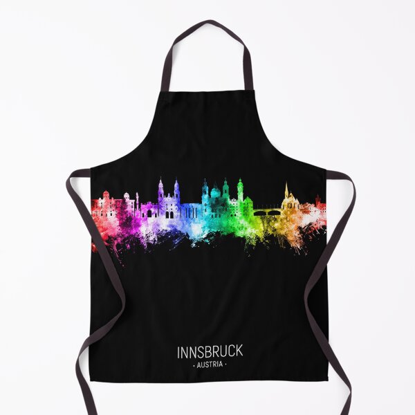 Item preview, Innsbruck Austria Skyline designed and sold by ArtPrints.