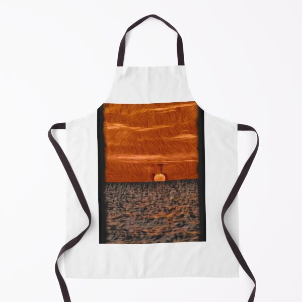 Item preview, Painted abstract sunset art designed and sold by OneUpArtDesigns.