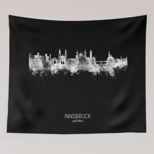 Item preview, Innsbruck Austria Skyline designed and sold by ArtPrints.
