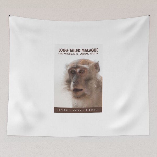 Item preview, Long-tailed Macaque at Bako National Park designed and sold by edojan-nl.