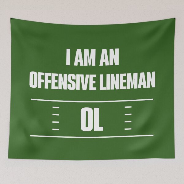 Item preview, I play football in the OL position designed and sold by elcarnero.