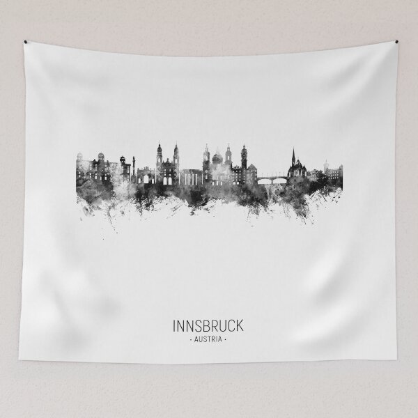 Item preview, Innsbruck Austria Skyline designed and sold by ArtPrints.