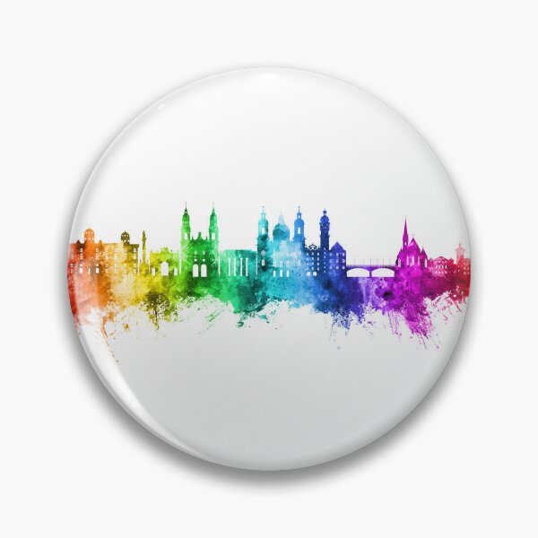 Item preview, Innsbruck Austria Skyline designed and sold by ArtPrints.